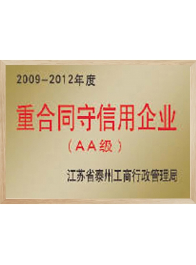 重合同守信用企業(yè)